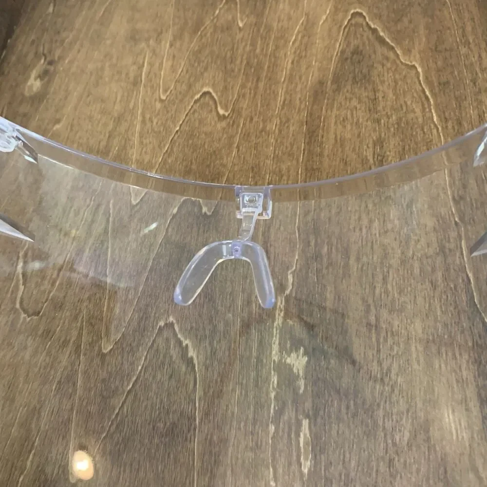 Clear Face Mask 3d Durable Shield Reusable Transparent Plastic Over Eyes Mouth